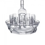 Baccarat -- Harcourt Abysse Vodka Set
